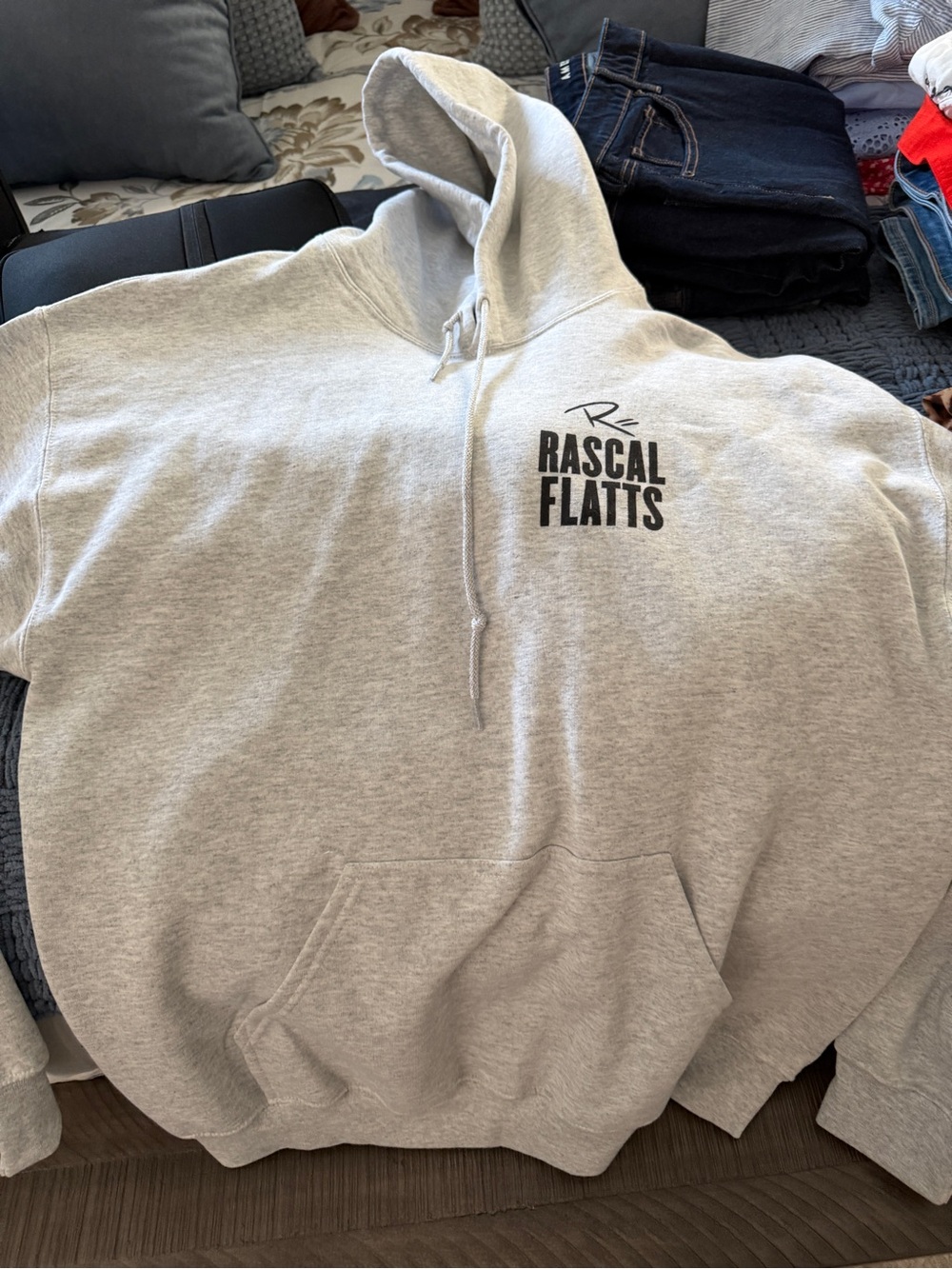 Gray Hoodie - Rascal Flatts Pullover Sweatshirt